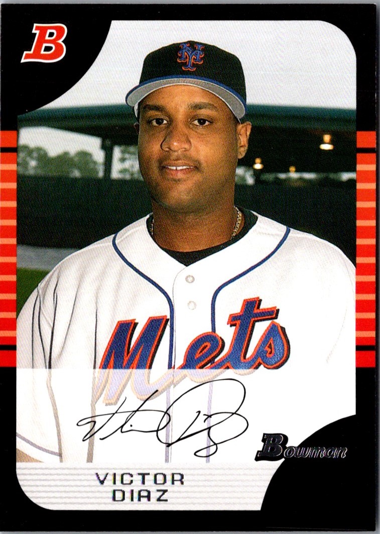 2005 Bowman Chrome Draft Picks & Prospects Victor Diaz #BDP13