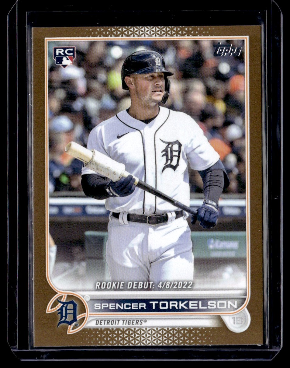 2022 Topps Update Gold Spencer Torkelson #US79 card front image