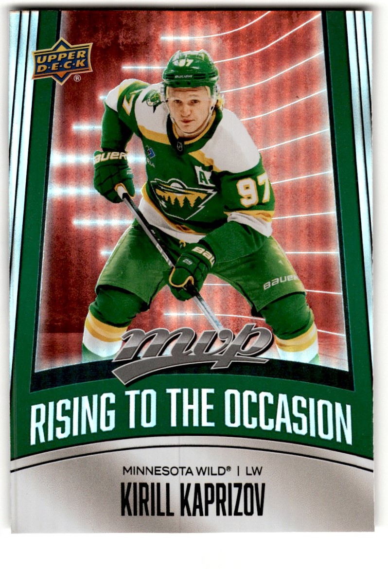 Kirill Kaprizov 2025-26 UD MVP Rising To The Occasion #RO-11 | eBay