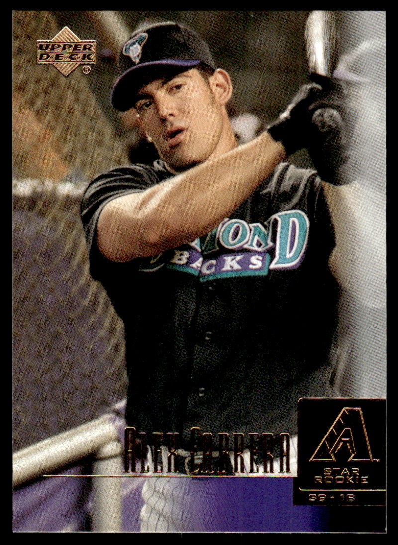 2001 Upper Deck Star Rookie #42 Alex Cabrera Arizona Diamondbacks