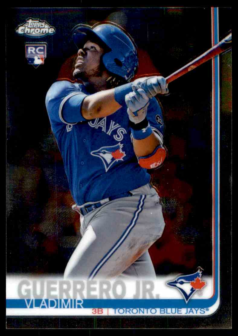 2019 Topps Chrome Vladimir Guerrero JR #201 on Kronozio