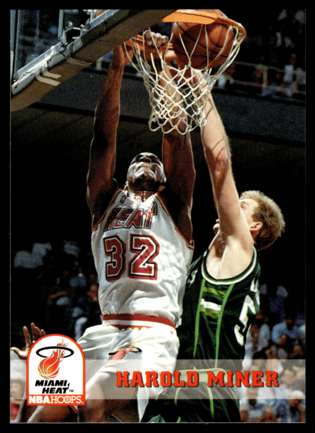 Harold Miner Poster　1993 1993-94 NBA Hoops Harold Miner #113 on Kronozio