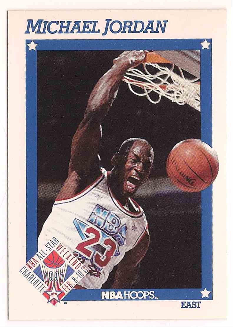 1991 hoops michael jordan card