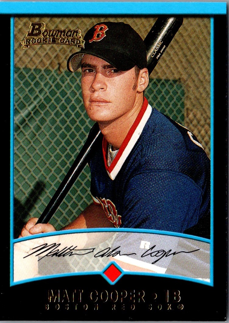 2001 Bowman Draft Picks & Prospects Matt Cooper #BDP12