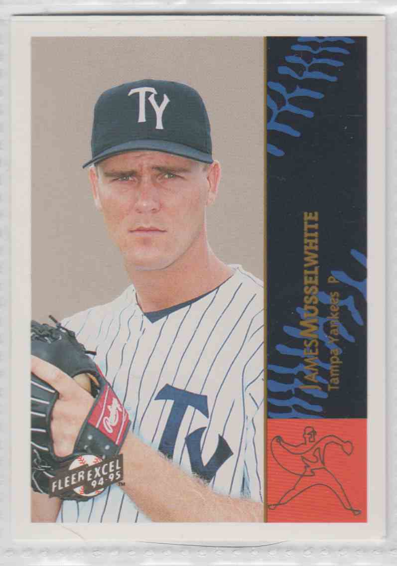 1995 1994-95 Fleer Excel James Musselwhite #100