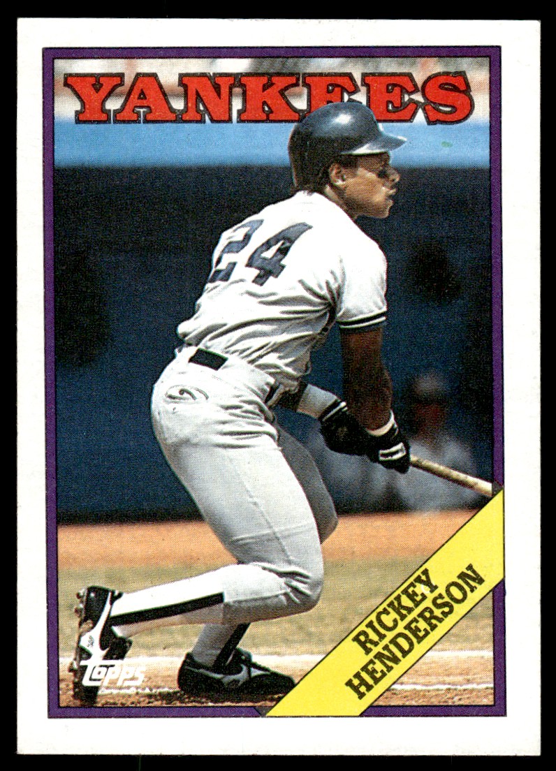 【激レア】『ハドソングラフィティ 1984 ～ 1994』 1988 Topps Rickey Henderson #60 | eBay