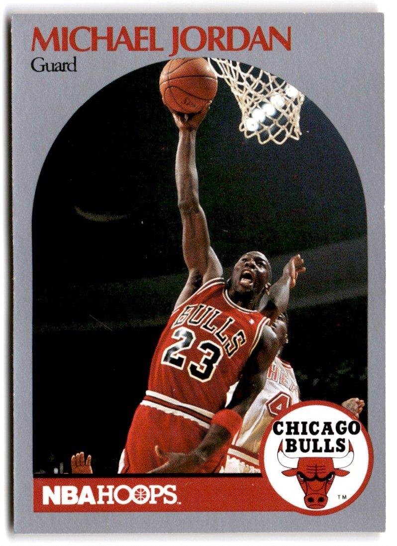 1990-91 Hoops Michael Jordan #2 Chicago Bulls #65 | eBay