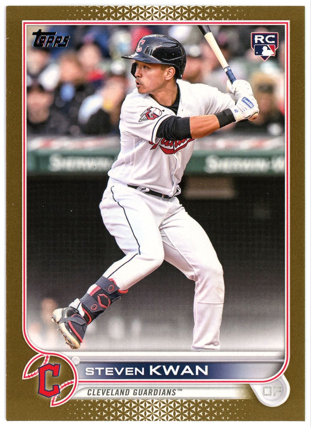 2022 Topps Update Gold Steven Kwan #US261