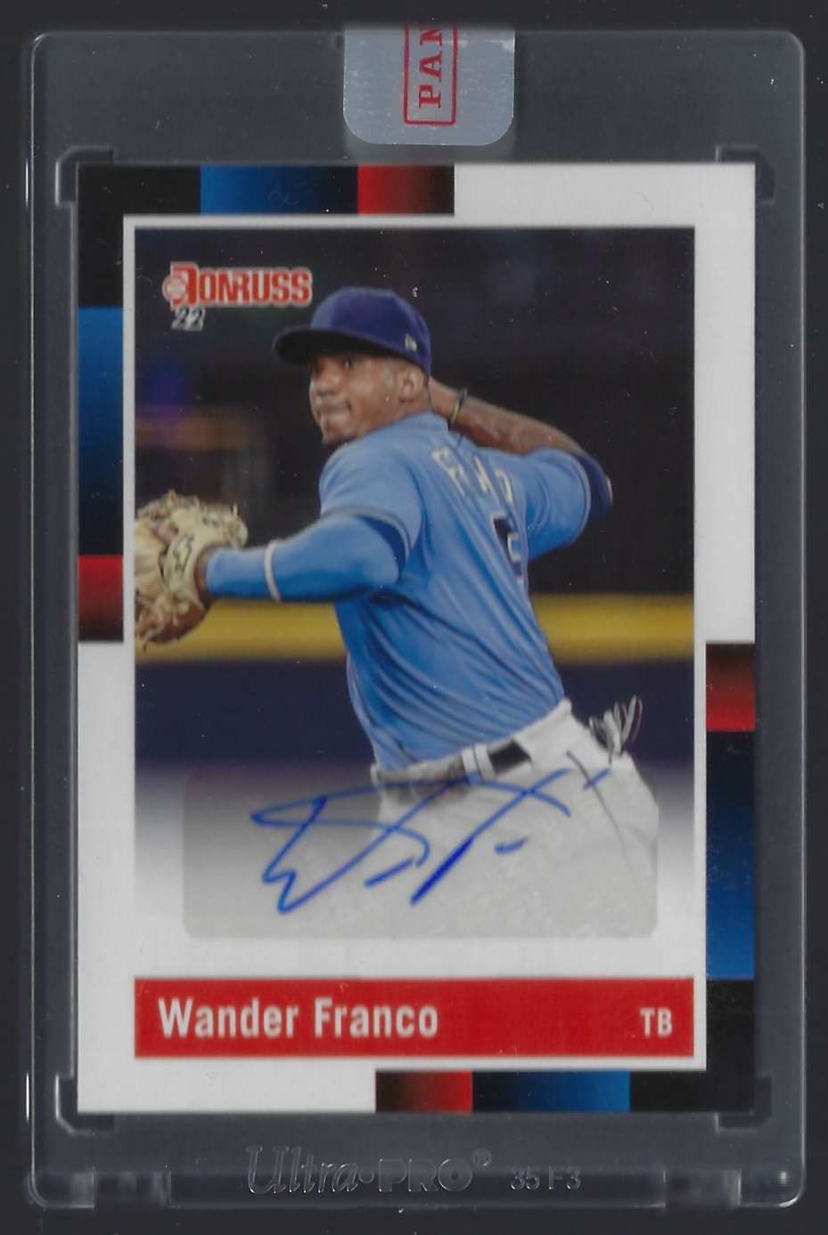 2022 Donruss Retro '88 Signatures Wander Franco #R88SWF on Kronozio