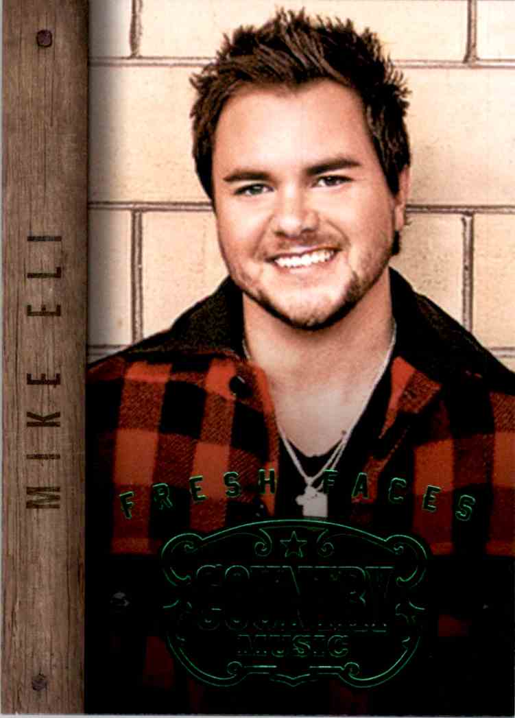 2015 Country Music Fresh Faces Green Mike Eli #14 card front image