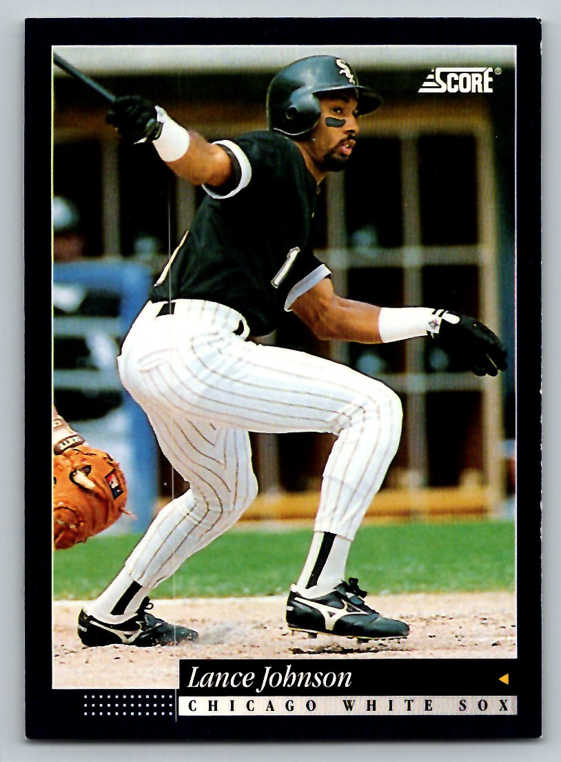 激レア　新品　タグ付き　定価400ドル　Chicago White Sox　L 1994 SCORE LANCE JOHNSON CHICAGO WHITE SOX #69 | eBay