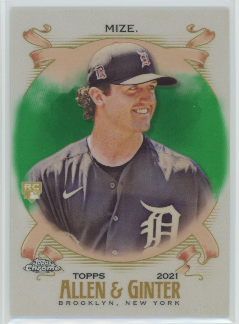2021 Green Refractor Casey Mize RC 07/99 Tigers #138 | eBay