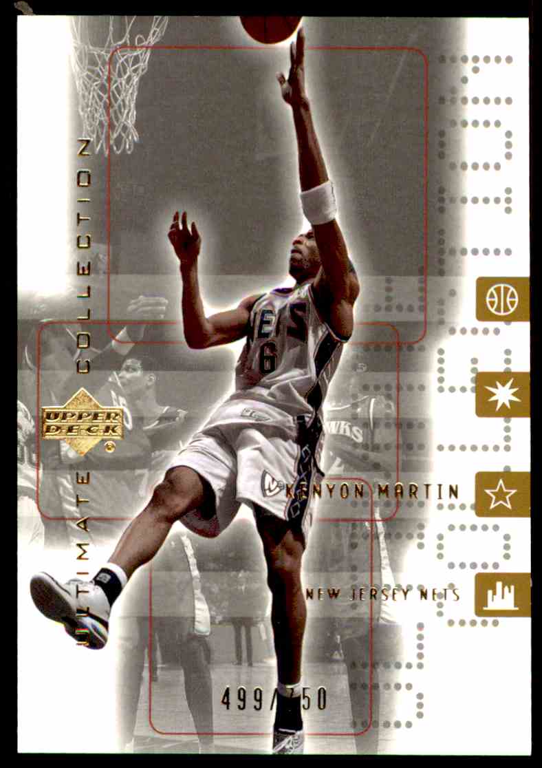 2001-02 Ultimate Collection Kenyon Martin #38 card front image