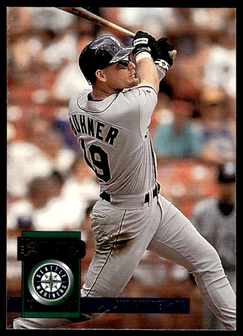 1994 Donruss Baseball Card Jay Buhner Seattle Mariners #369 | eBay