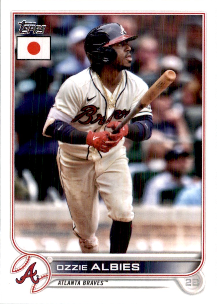 2022 Topps Japan Edition Ozzie Albies #77 on Kronozio