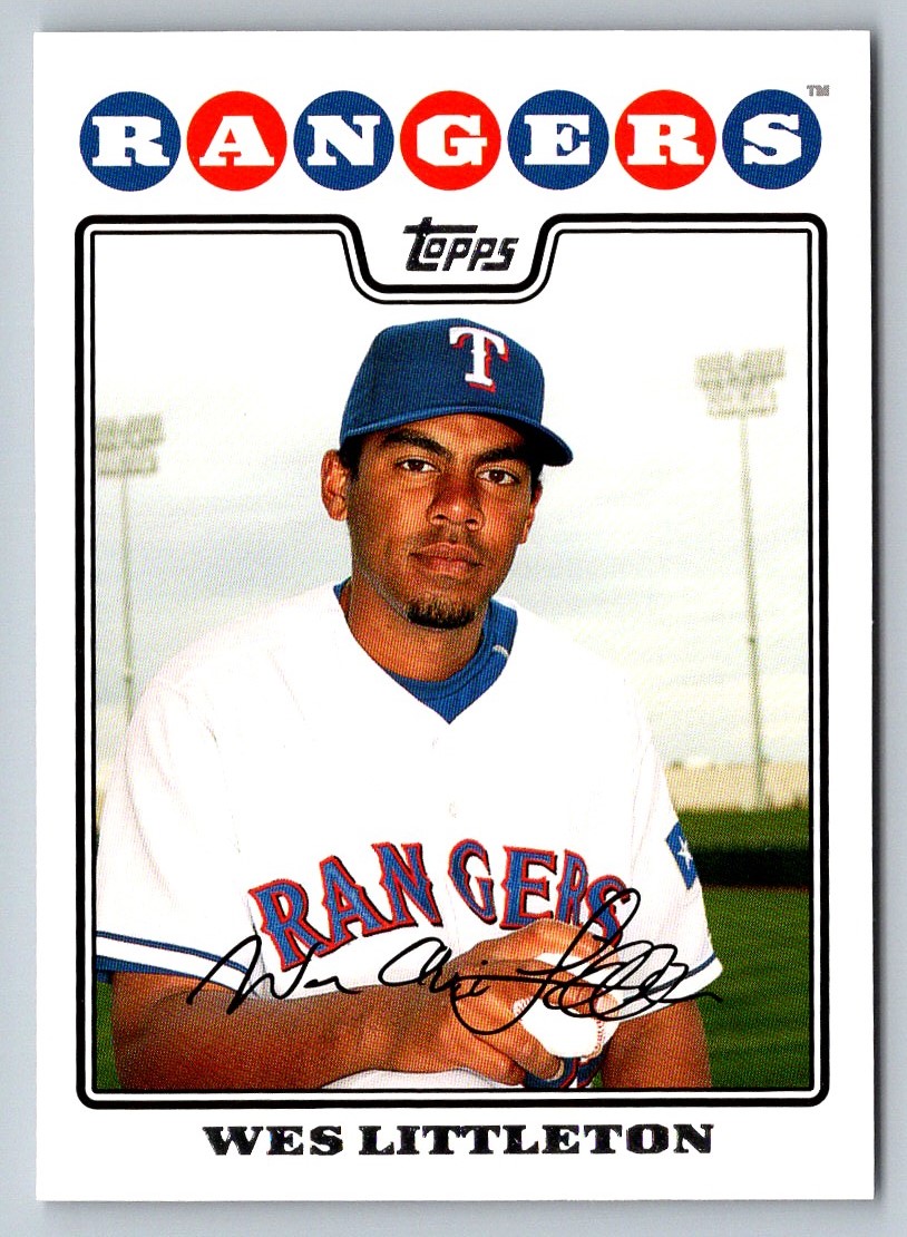 2008 Topps Updates & Highlights Wes Littleton #UH186