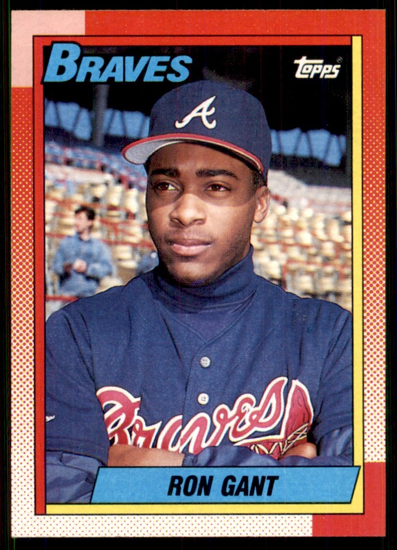 1990 Topps Ron Gant #567 on Kronozio