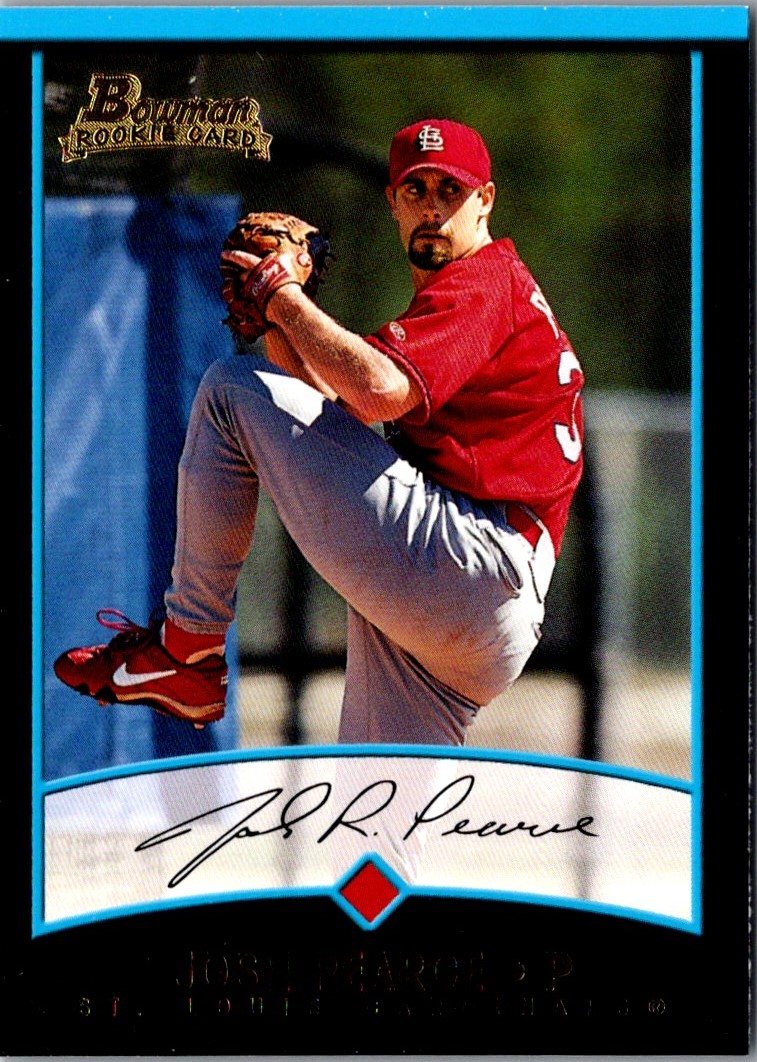 2001 Bowman Draft Picks & Prospects Josh Pearce #BDP25