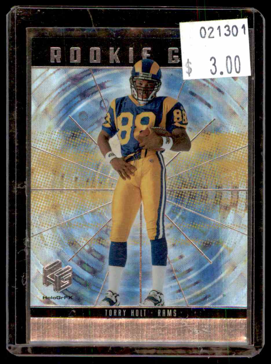 1999 Upper Deck Hologrfx Torry Holt #66 card front image
