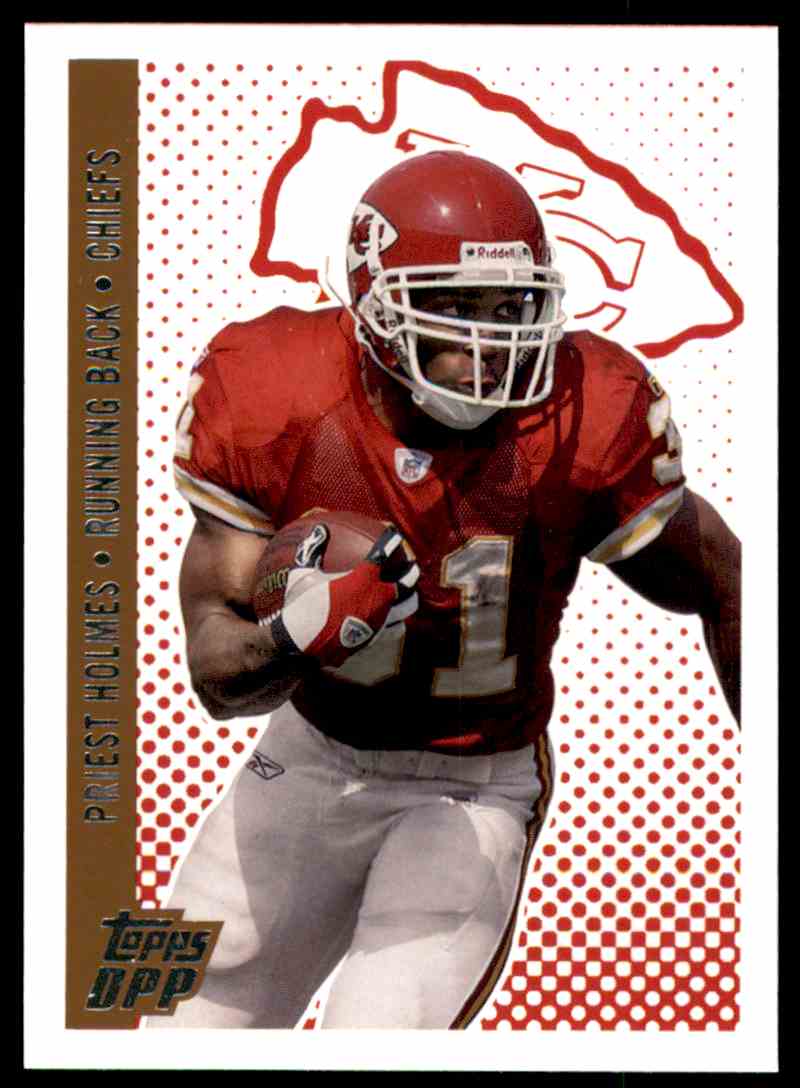 2006 Topps Draft Picks And Prospects Priest Holmes #8