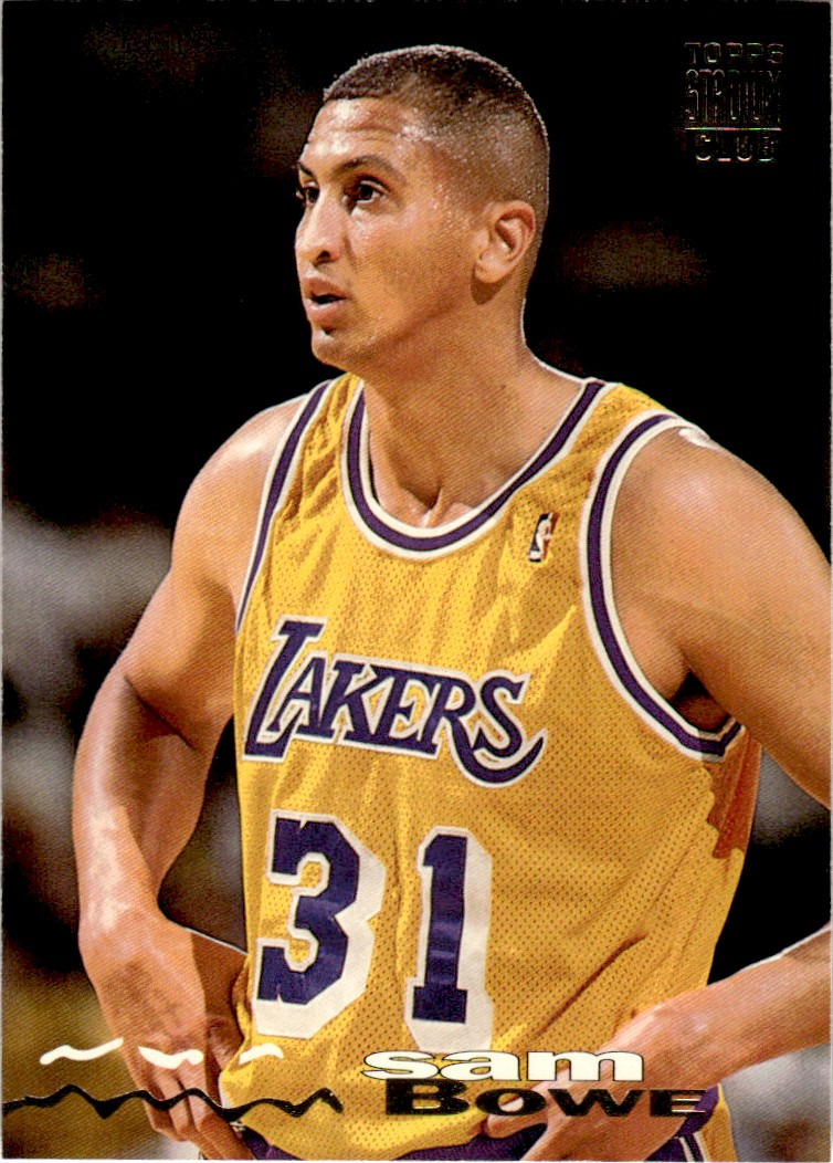 1993-94 Stadium Club Basketball Card Sam Bowie Los Angeles Lakers