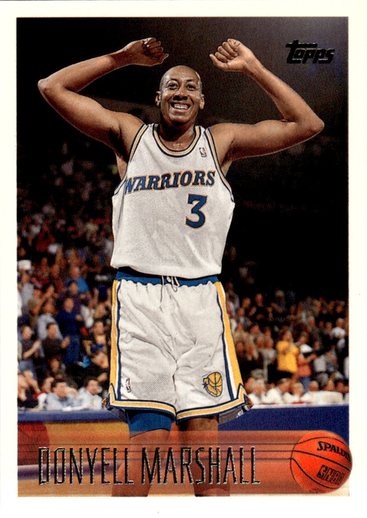 1996-97 Topps Donyell Marshall Golden State Warriors #117 | eBay