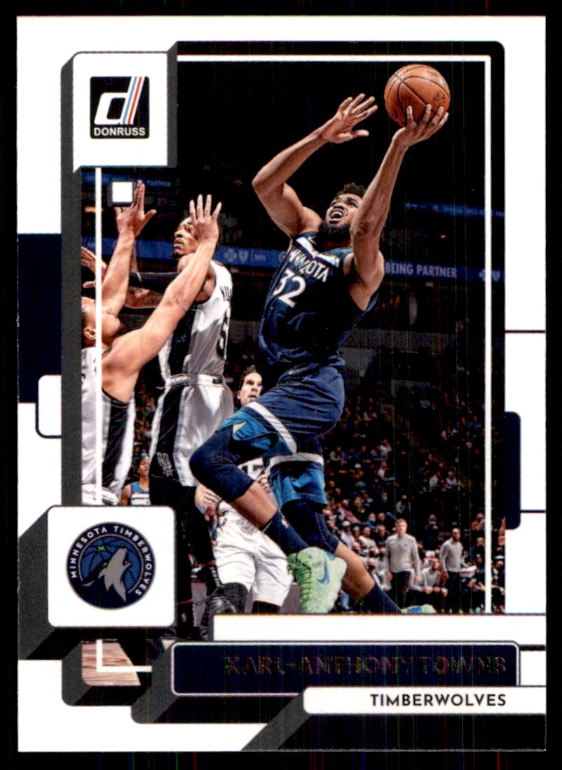 2022-23 Donruss Karl-Anthony Towns Minnesota Timberwolves #95 | eBay