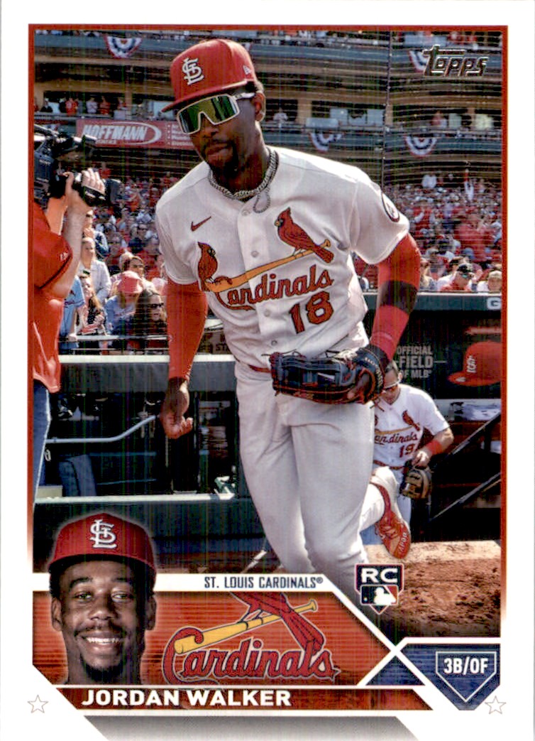 2023 Topps Factory Set Rookie Image Variation RC Jordan Walker