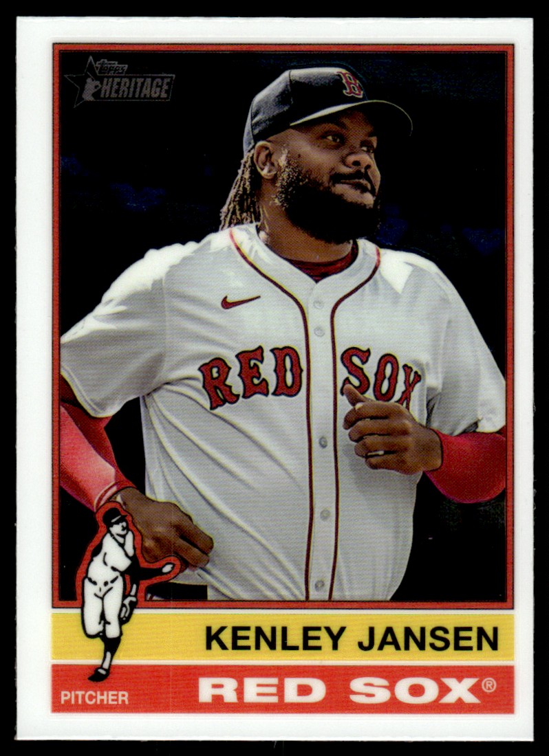 2025 Topps Heritage Chrome Kenley Jansen Boston Red Sox #325 | eBay