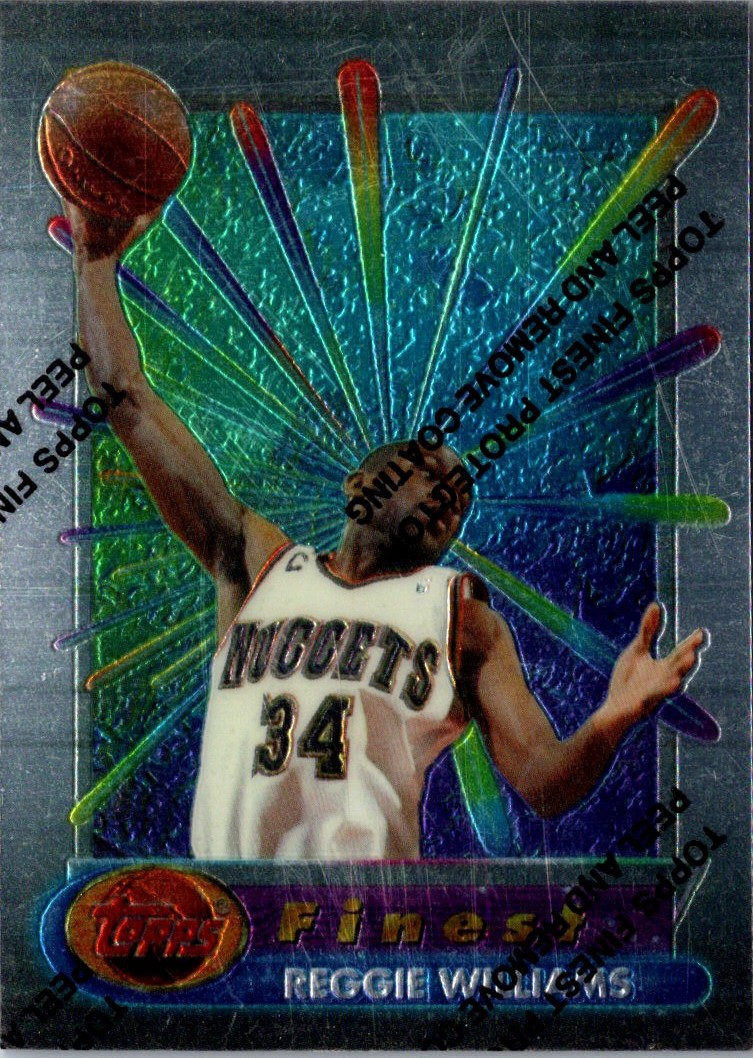 1994-95 Finest Reggie Williams #189 on Kronozio