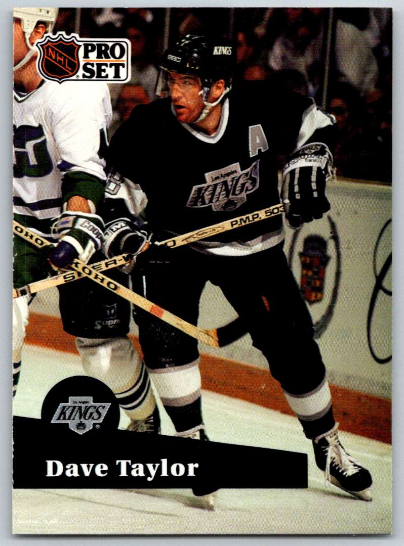 1991-92 Pro Set Dave Taylor #103 card front image