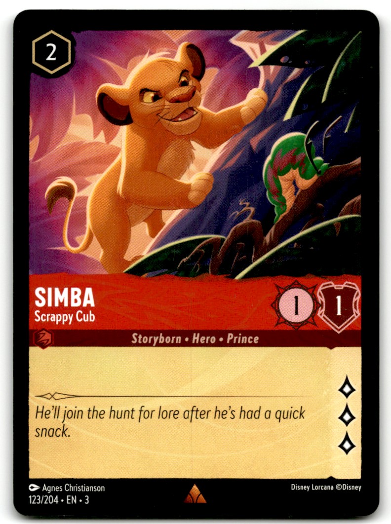 Disney 100 SIMBA カード 03/25 IM-13 シンバ bbb3300193804dfd9fb0e117ffc69d