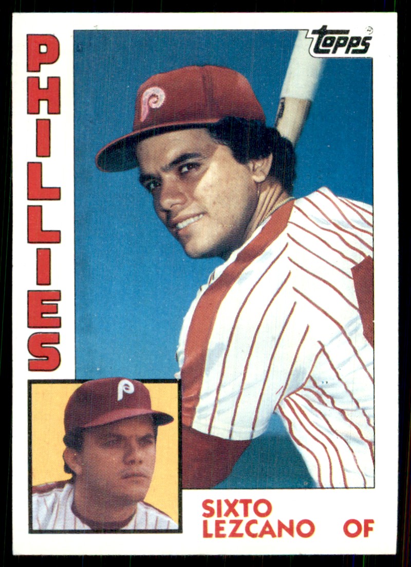1984 Topps Sixto Lezcano #185