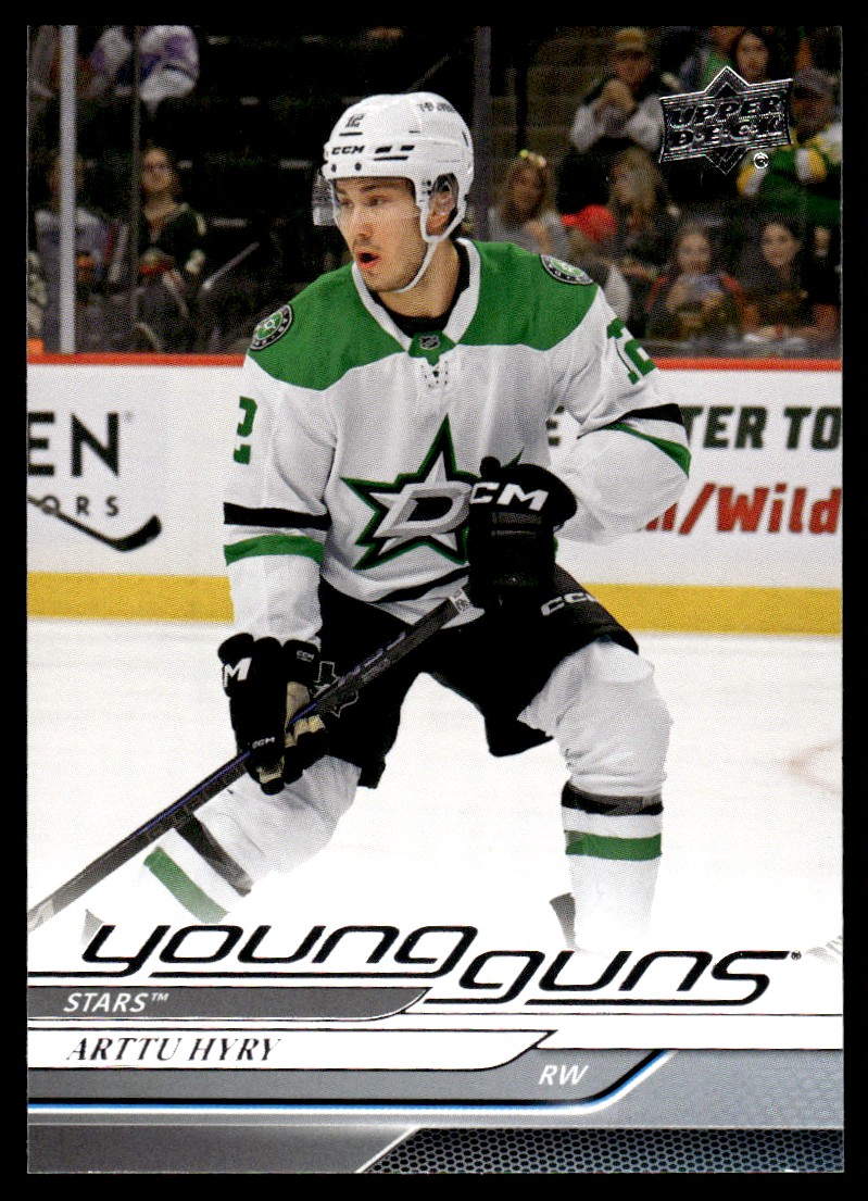Arttu Hyry Rookie #728 2024-25 Upper Deck Young Guns Dallas Stars