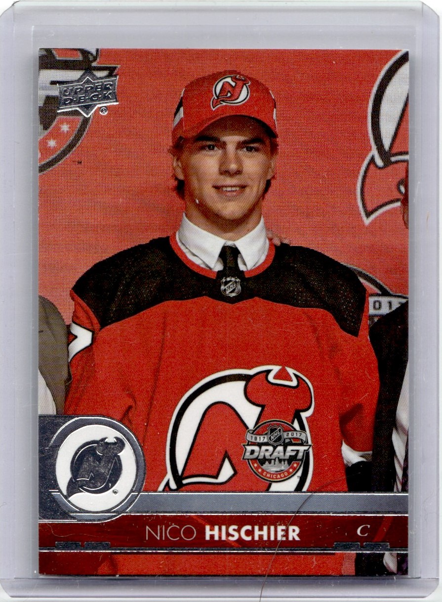 2017-18 Upper Deck 2017 NHL Draft SP Rookie Nico Hischier RC New