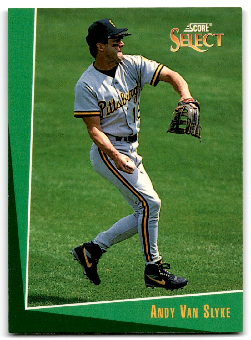 1993 Select Andy Van Slyke Pittsburgh Pirates #35 1990'S BASEBALL