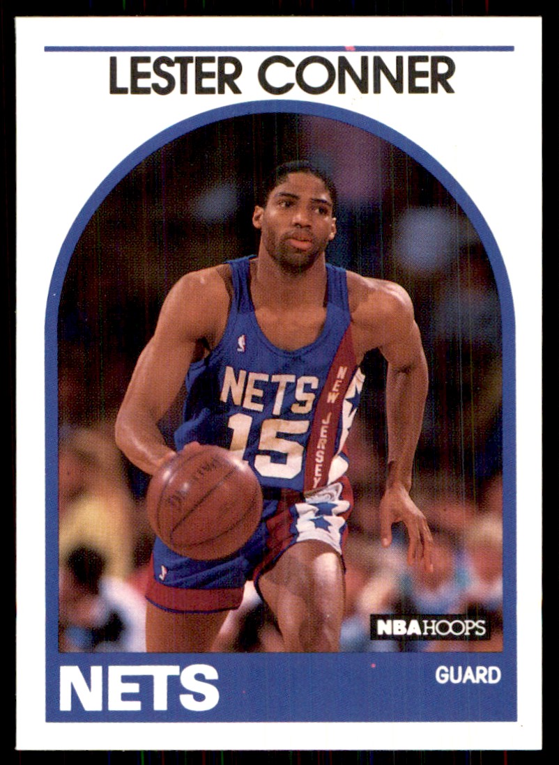コナーさん 1989-90 Hoops Lester Conner RC New Jersey Nets #222 | eBay