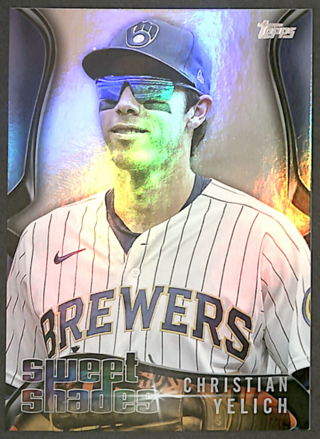 2022 Topps Sweet Shades #SS-20 Christian Yelich Milwaukee Brewers 
