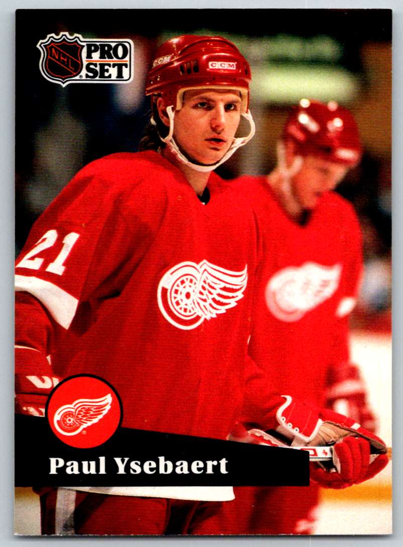 1991-92 Pro Set Paul Ysebaert #59 card front image