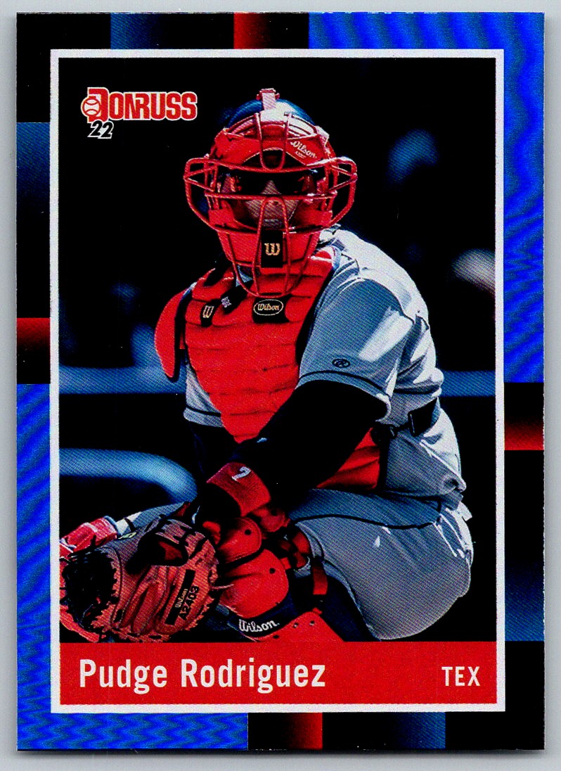 2022 Panini Donruss #276 Ivan Pudge Rodriguez 1988 Retro