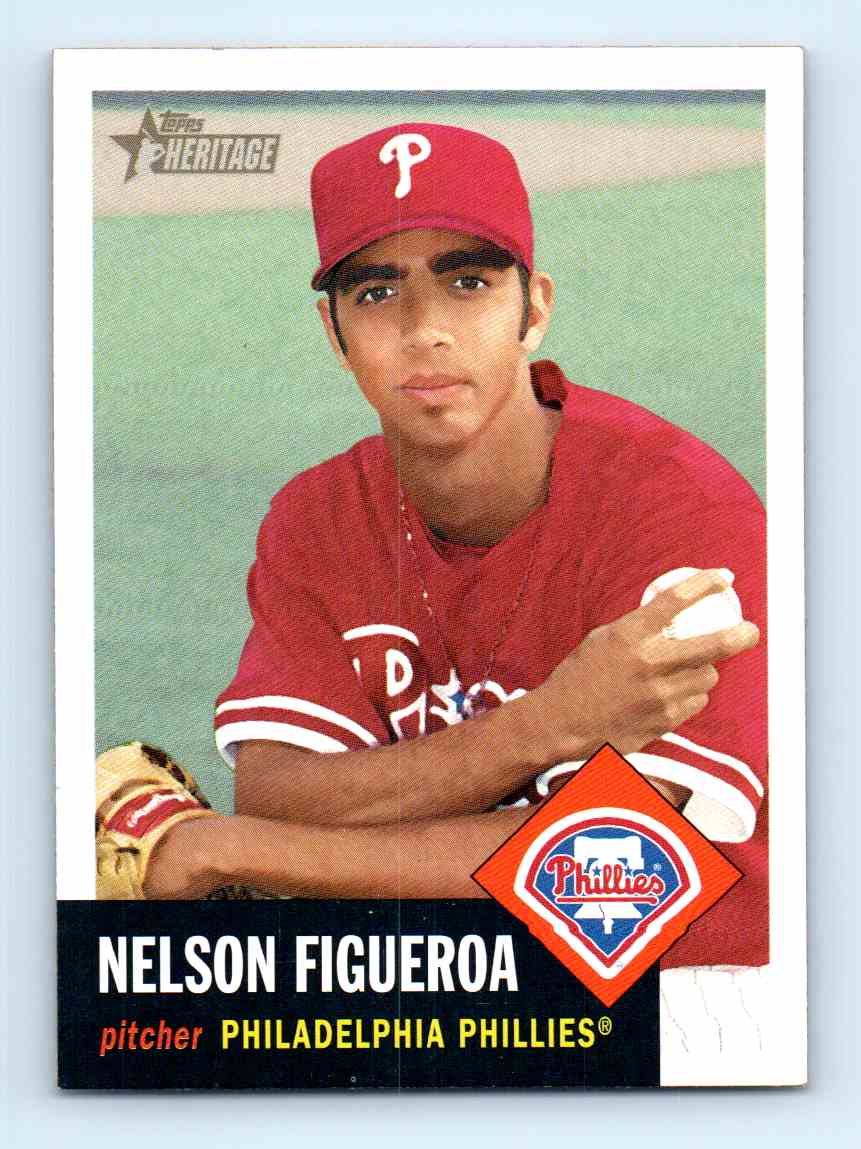 2002 Topps Heritage Nelson Figueroa #56 On Kronozio