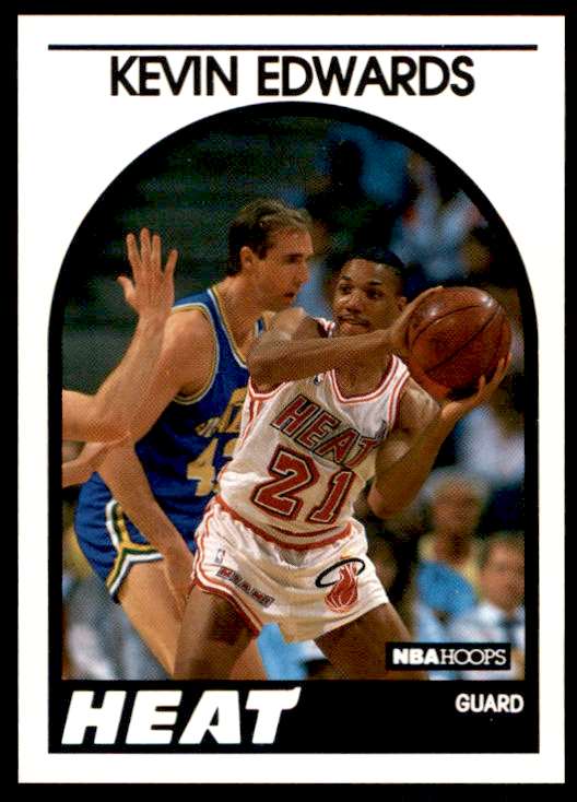 1989-90 NBA Hoops Kevin Edwards #41