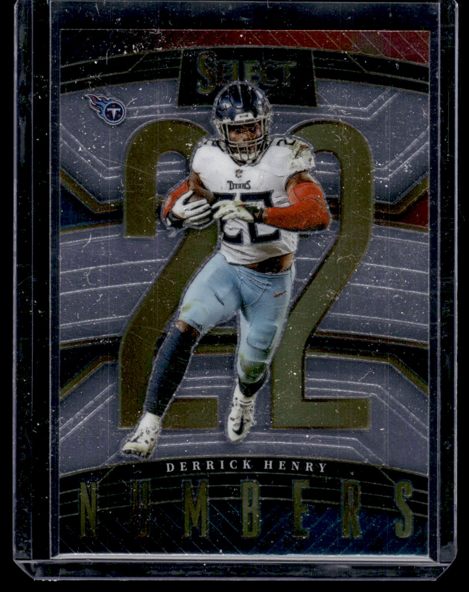 2022 Panini Select Numbers Derrick Henry | eBay