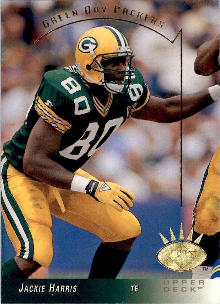 1993 Upper Deck Sp Jackie Harris Green Bay Packers #94 Football