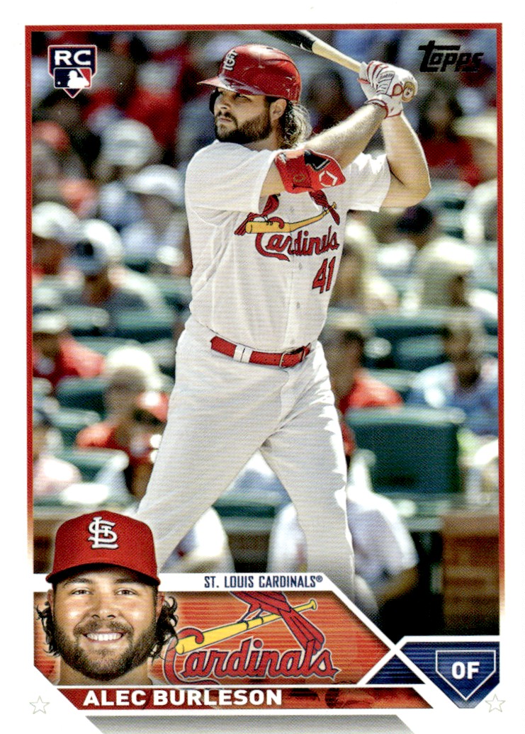 スポーツ選手 topps japan edition 2023 Alec Burleson 2023 Topps Alec Burleson RC St. Louis Cardinals #622 | eBay
