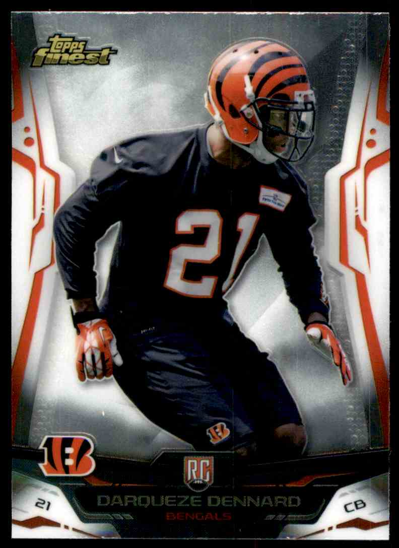 2014 Finest Football Cards Darqueze Dennard #137 on Kronozio