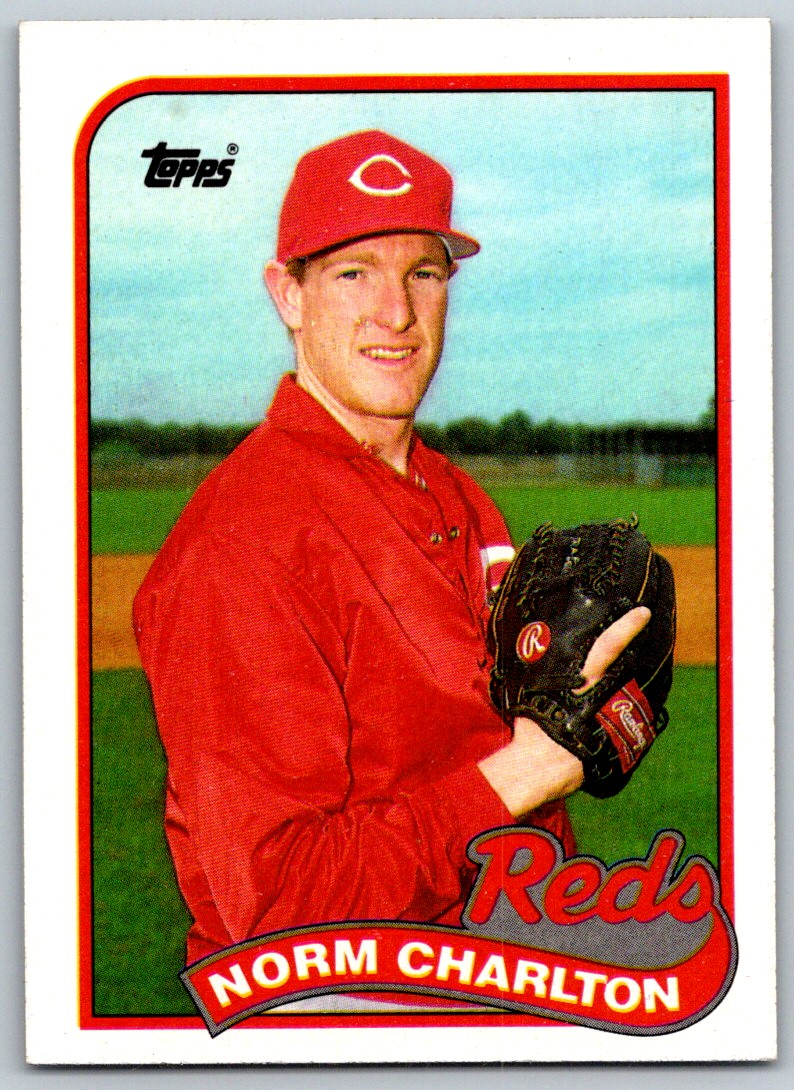 1989 Topps Norm Charlton #737 card front image