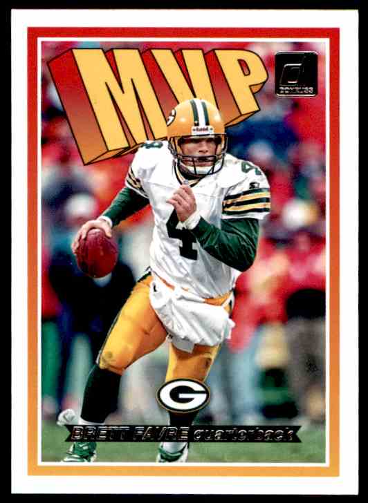 2018 Panini Donruss Brett Favre MVP Insert #MVP-13 on Kronozio