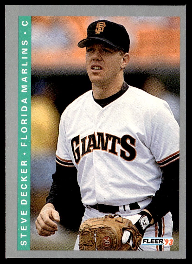 1993 Fleer Steve Decker #425