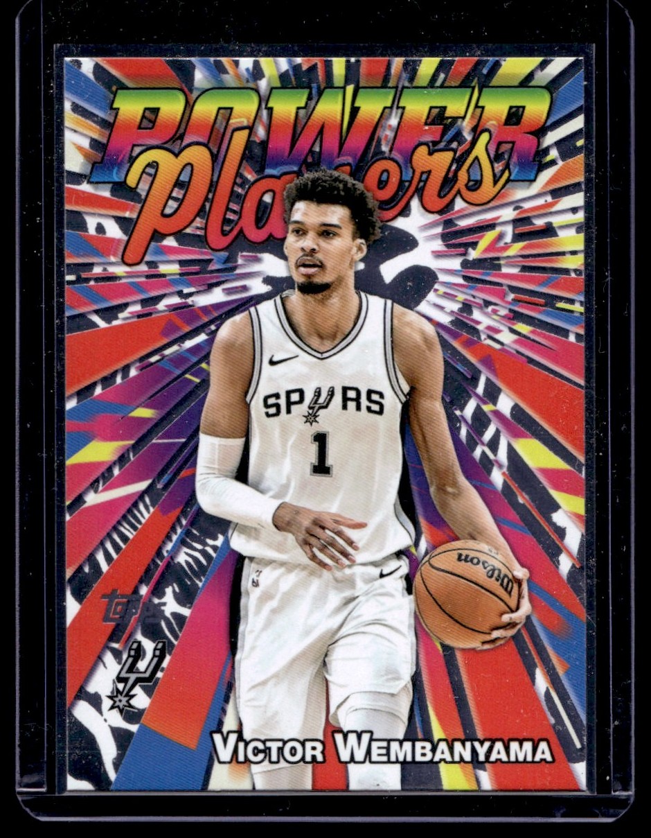 Victor Wembanyama NBA #PP-15 2025-26 Topps Power Players San